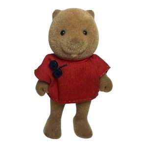 Maple town gopher - flocked figure, like calico critters